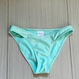 Xhileration cheeky blue bikini bottoms